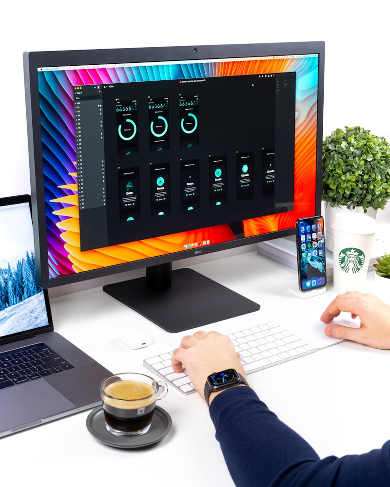 Dual Monitor Arm